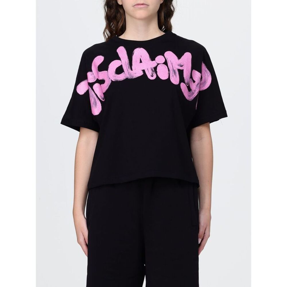 Disclaimer T-Shirt Woman Black